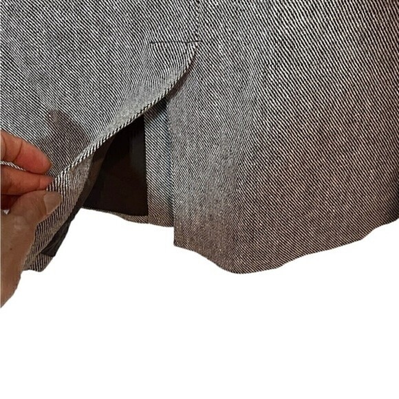 NWT Dialogue Women’s Grey Linen Blend Safari Jacket - Size 1X classic - Picture 6 of 7